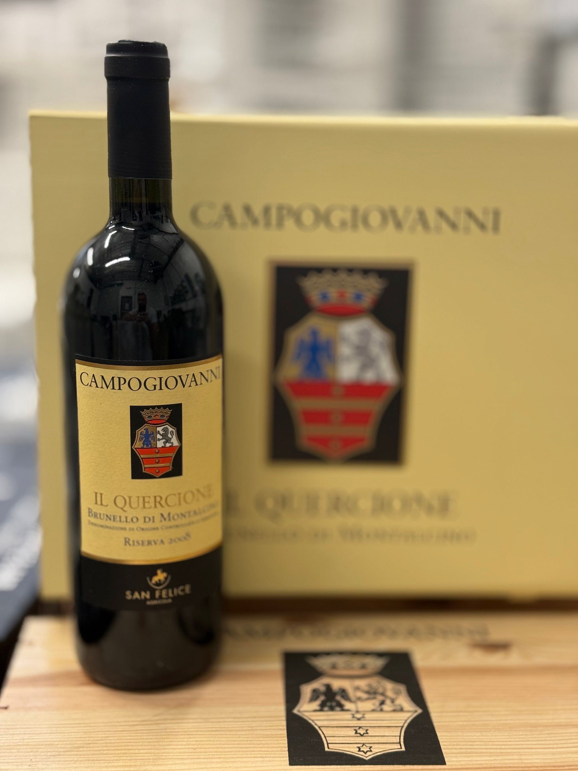 San Felice Campogiovanni Il Quercione Brunello Riserva 2010 bottle 750ml Italy